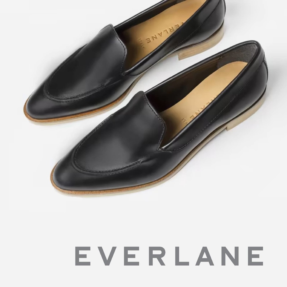 Everlane NWB - The Modern Loafer - Black - Size 7 1/2